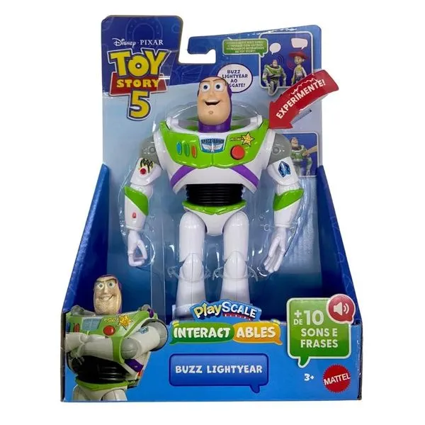 DISNEY PIXAR TOY STORY 5 BUZZ INTERATIVO - MATTEL