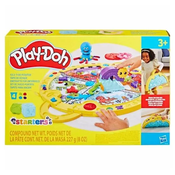 Conjunto Massinha - Play-Doh Tapete para Viagem - Hasbro F9143