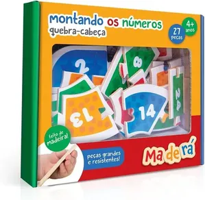 MONTANDO OS NUMEROS - QUEBRA CABEÇA 27 PEÇAS - TOYSTER