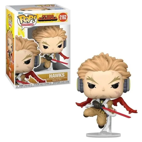 Boneco Funko Pop Hawks 2162 My Hero Academia Original Colecionável