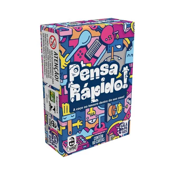 Jogo de Tabuleiro - Pensa Rápido - Galápagos