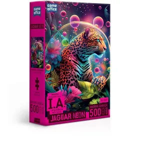 Quebra-Cabeça Nano Jaguar Neon 500 Peças Toyster