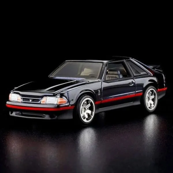 Hot Wheels Red Line Club 1993 Ford Mustang Cobra R 1magnus Preto