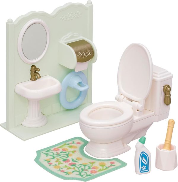 Sylvanian Families - Conjunto De Toalete - Epoch