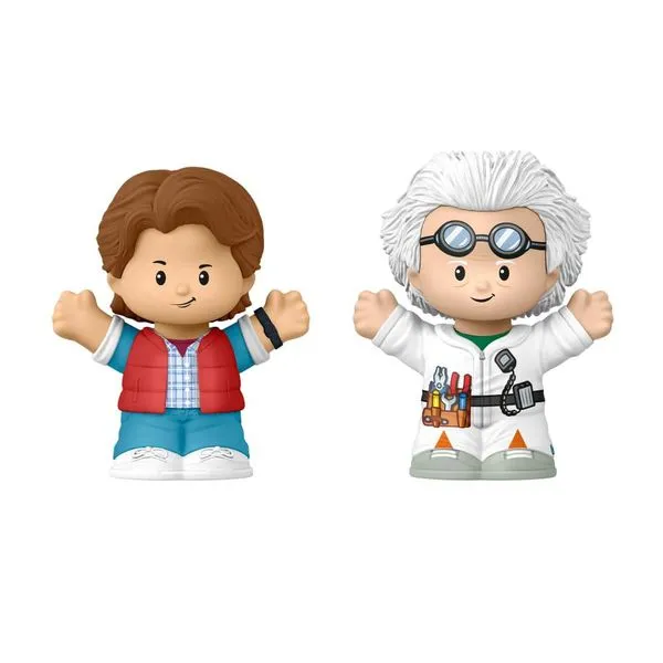 Mini Bonecos - De Volta Para O Futuro - Edição 40 Anos - Little People - Fisher-Price