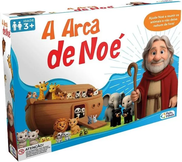 JOGO A ARCA DE NOE UNICA - PAIS E FILHOS