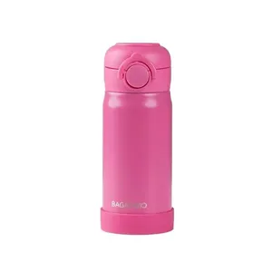 Garrafinha Térmica Kids Color 350ml Rosa U / Rosa