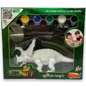 Dinossauro Estiracossauro - Coleção Dino Paint