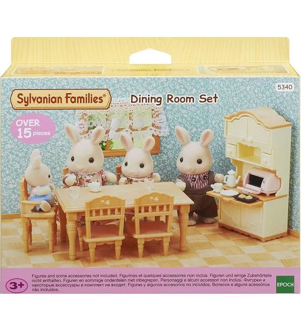 Sala De Jantar Sylvanian Families Dining Room Set