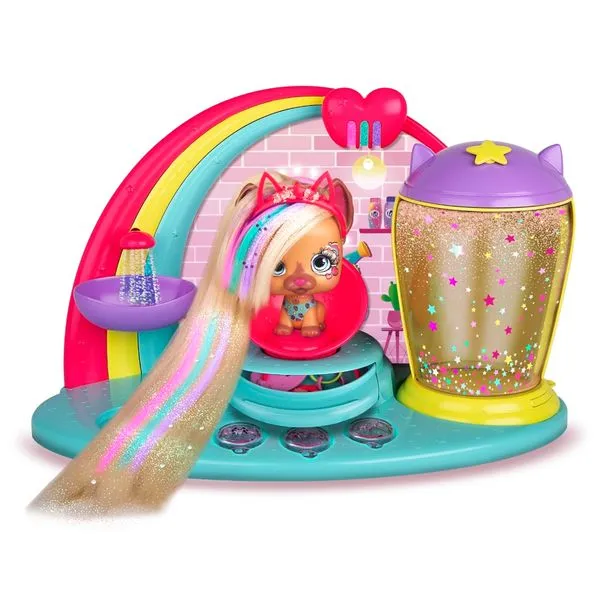 Playset Figura E Acessórios - Fabio E Fabia's Salão De Beleza - Multikids