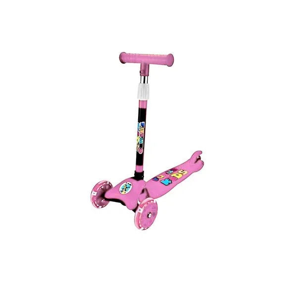 Patinete Scooter com Freio - Futuro ROSA BEBE