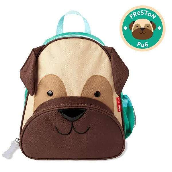 Mochila Zoo Cachorro Pug Skip Hop Verde Único