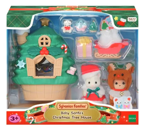 Sylvanian Families Casa Da Árvore De Natal Epoch 5822