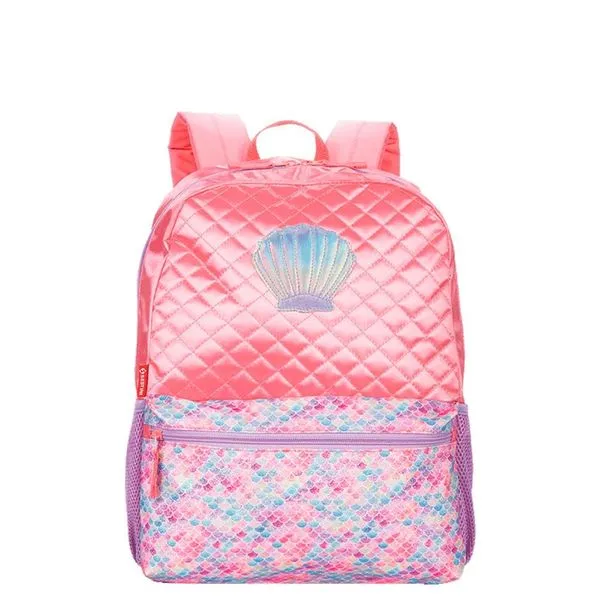 Mochila de Costas Sestini M Plus Sereia 3 Rosa Único