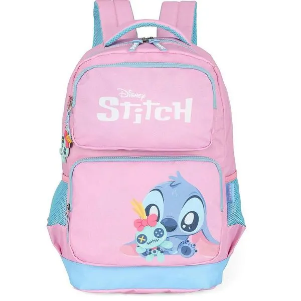 Mochila de Costas Luxcel Stitch Baby Rosa Único