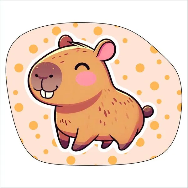 Almofada Naninha Capivara Almofadinha infantil