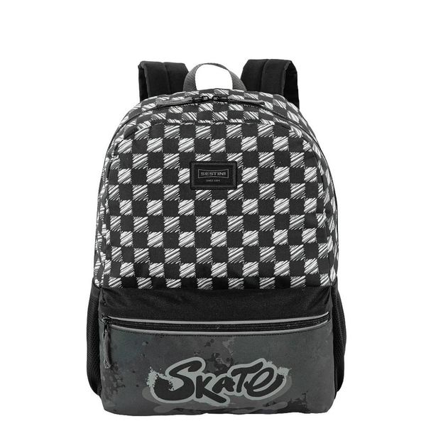 Mochila de Costas Sestini M Plus Skate Colorido Único