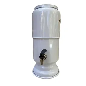 Filtro de 14 L , aluminio, com vela para reposição - Branco