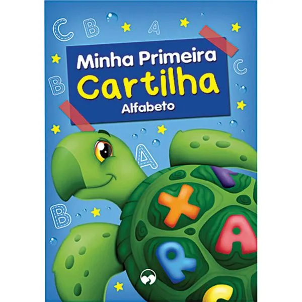 Livro Infantil Minha Primeira Cartilha Alfabeto
