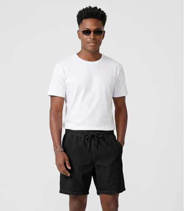 Bemuda Masculina Em Tactel Com Bolsos Filt Surf Cinza P
