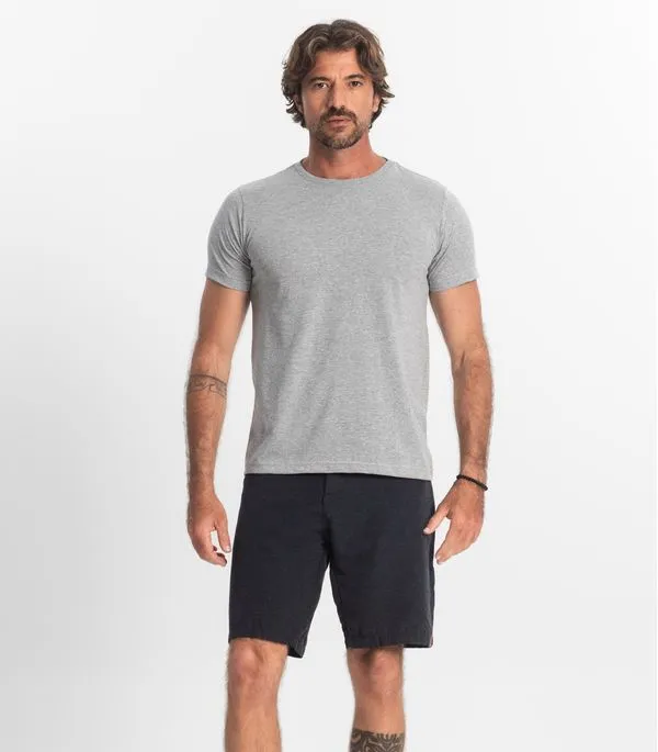 Bermuda Masculina Sarja Com Bolsos Shift Azul 38