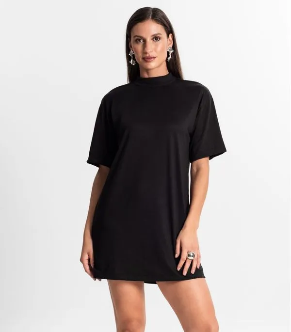 Vestido Curto Rovitex Preto M