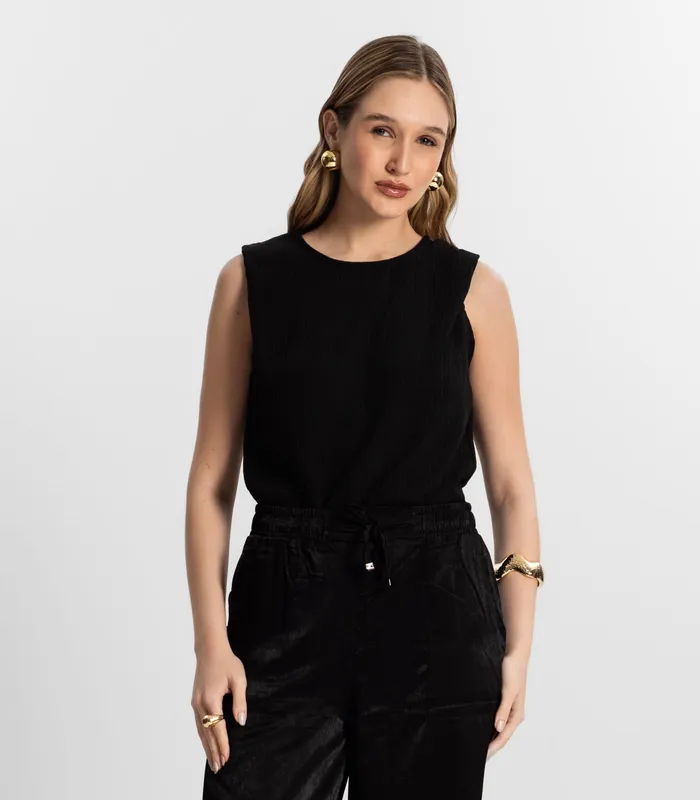 Regata Feminina Air Flow Endless Preto
