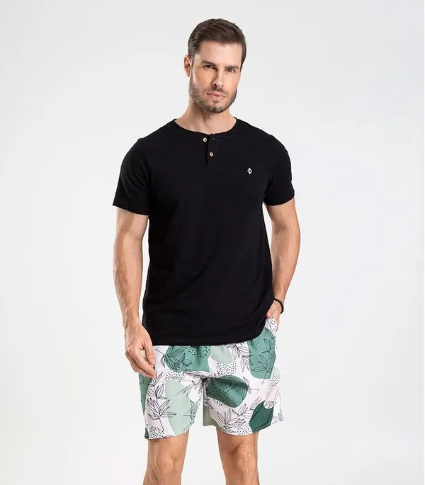 Bermuda Masculina De Microfibra Long Bong Verde GG