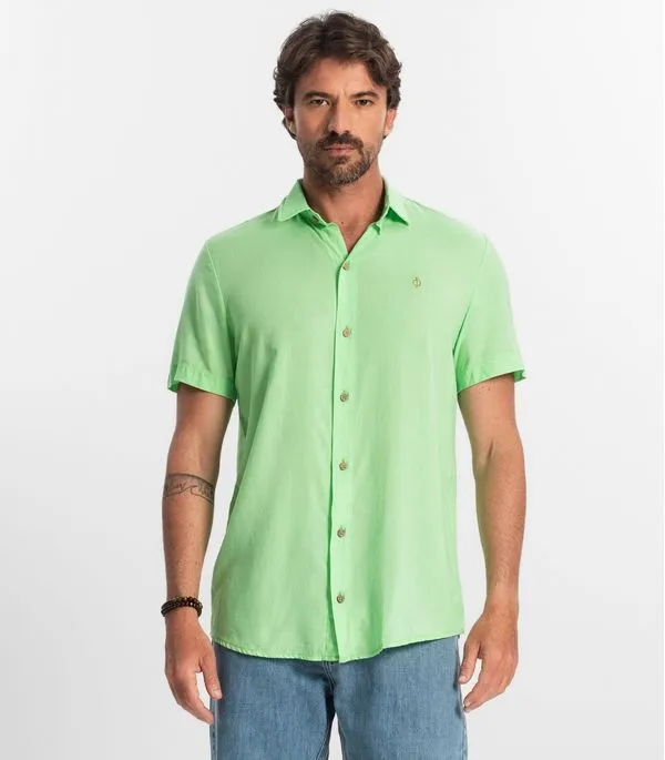Camisa Masculina Diametro Verde P