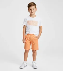 Conjunto Infantil Camiseta Com Bermuda Select Branco 3