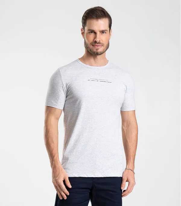 Camiseta Masculina Select Cinza GG