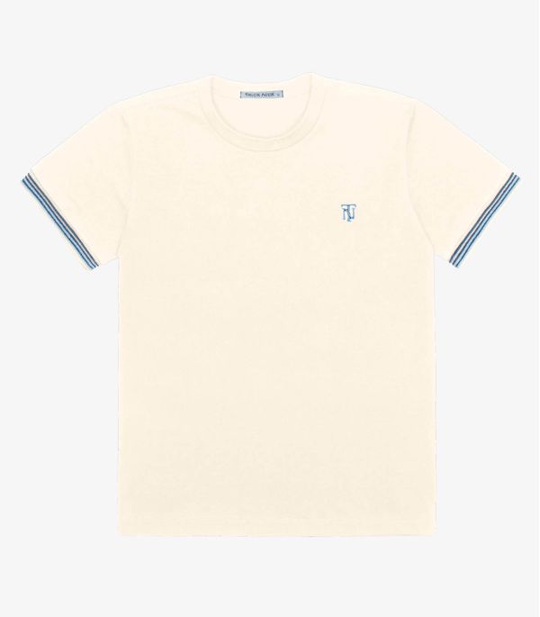 Camiseta Masculina em Cotton Leve Trick Nick Bege 14