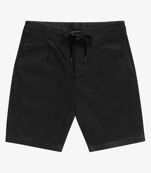 Bermuda Masculina em Linho Diametro Preto 44