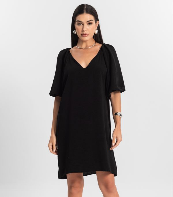 Vestido Feminino Liso Select Preto GG