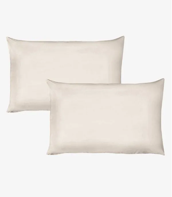 Kit 2 Fronhas Avulsas Premium Fio Penteado Lisa Vivaldi Off White UN
