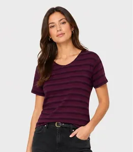 Blusa Feminina Em Malha Isla Infinita Cor Roxo GG