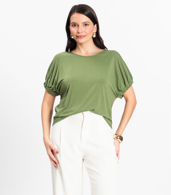 Blusa Feminina Viscose Infinita Cor Verde GG