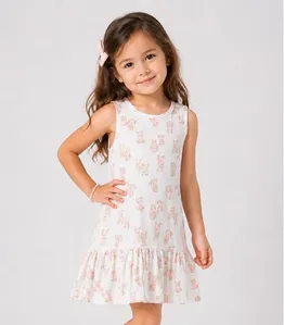 Vestido Infantil Feminino Select Bege 8