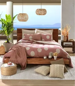 Edredom King Estampado Premium Vivaldi Rosa UN