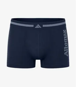 Cueca Boxer Lisa Microfibra Altomax Azul P