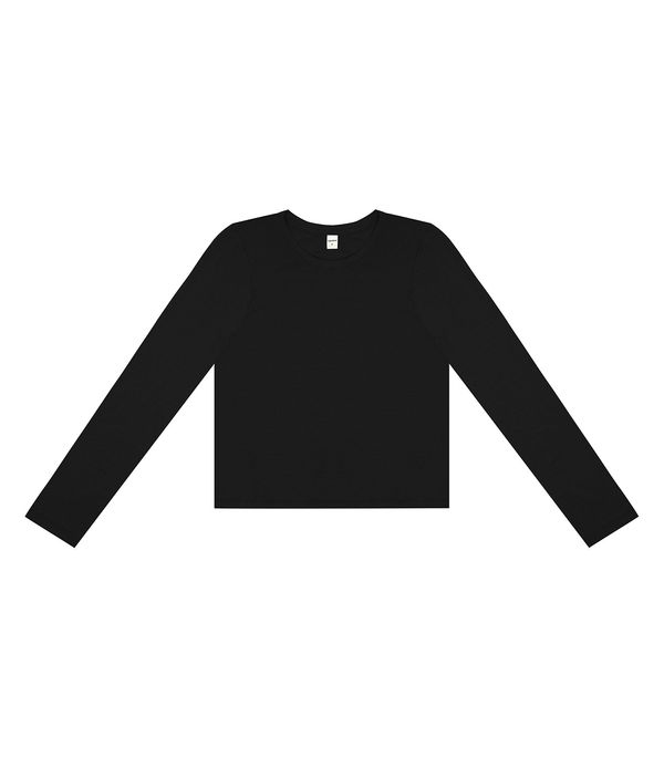 Blusa Manga Longa Feminina Rovitex Preto M