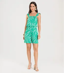 Macaquinho Feminino Curto Infinita Cor Verde P