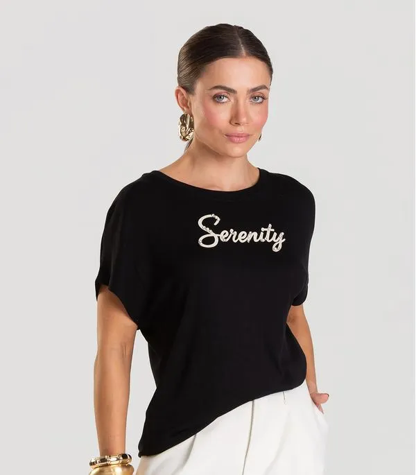 Blusa Feminina Dianna Preto PP