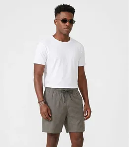 Bemuda Masculina Em Tactel Com Bolsos Filt Surf Cinza G