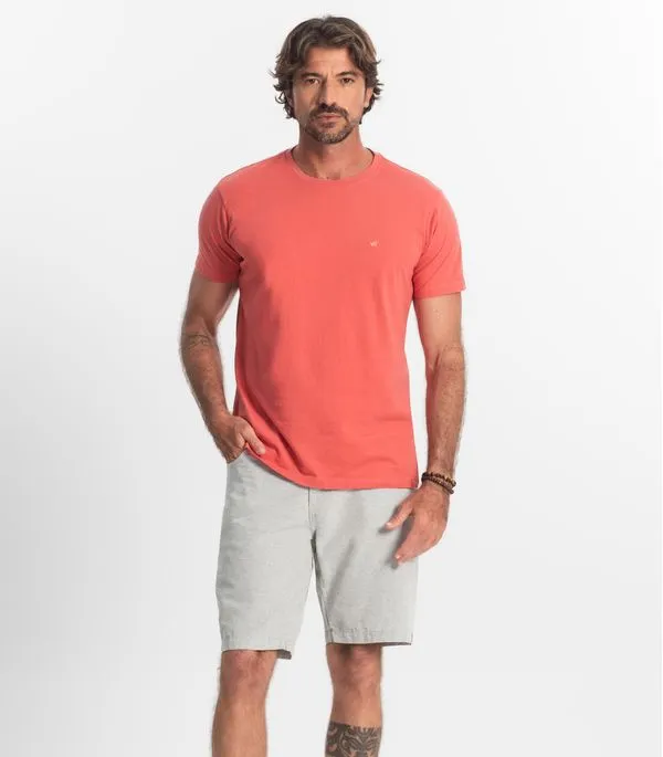 Bermuda Masculina Sarja Com Bolsos Shift Cinza 46