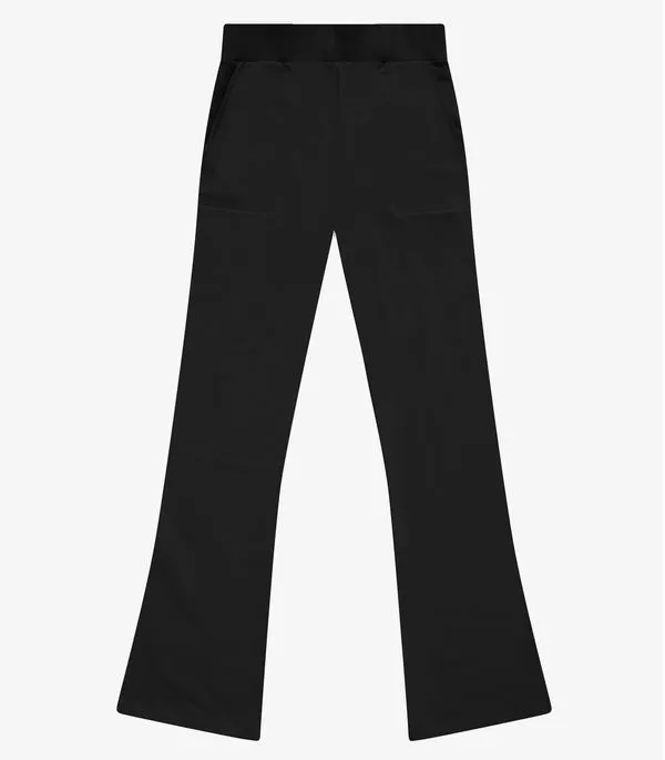 Calça Boot Cut Feminina Molecotton Felpado Rovitex Preto GG