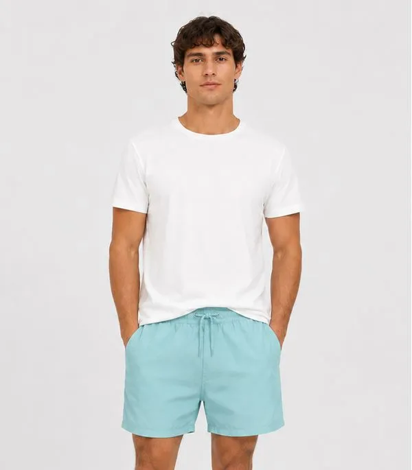 Bermuda Masculina Com Bolsos De Tactel Filt Surf Verde M
