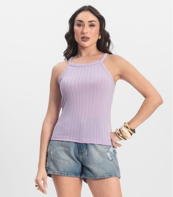 Regata Feminina Infinita Cor Roxo P
