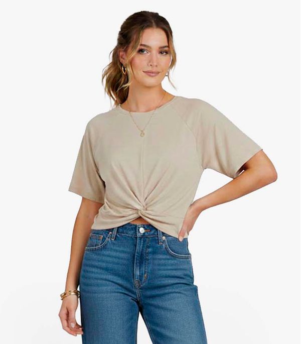 Blusa Feminina Lisa Infinita Cor Bege GG