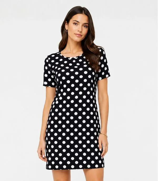 Vestido Feminino Estampado Select Preto G